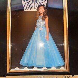 Winning Pageant Dress Blue 11 y/o